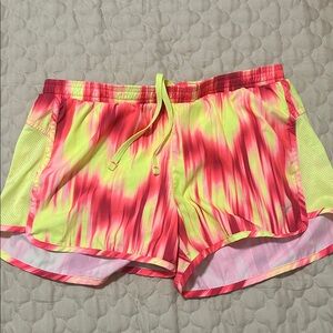 Old Navy Pink and Yellow Athletic Shorts